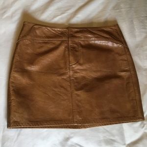 🌼2 for $20 NWOT GAP leather skirt